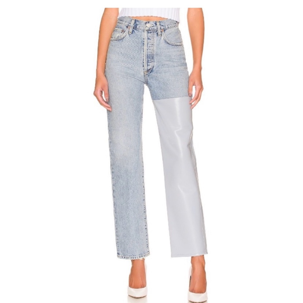 Agolde 90’s Pinch Waist High Rise Straight Jeans